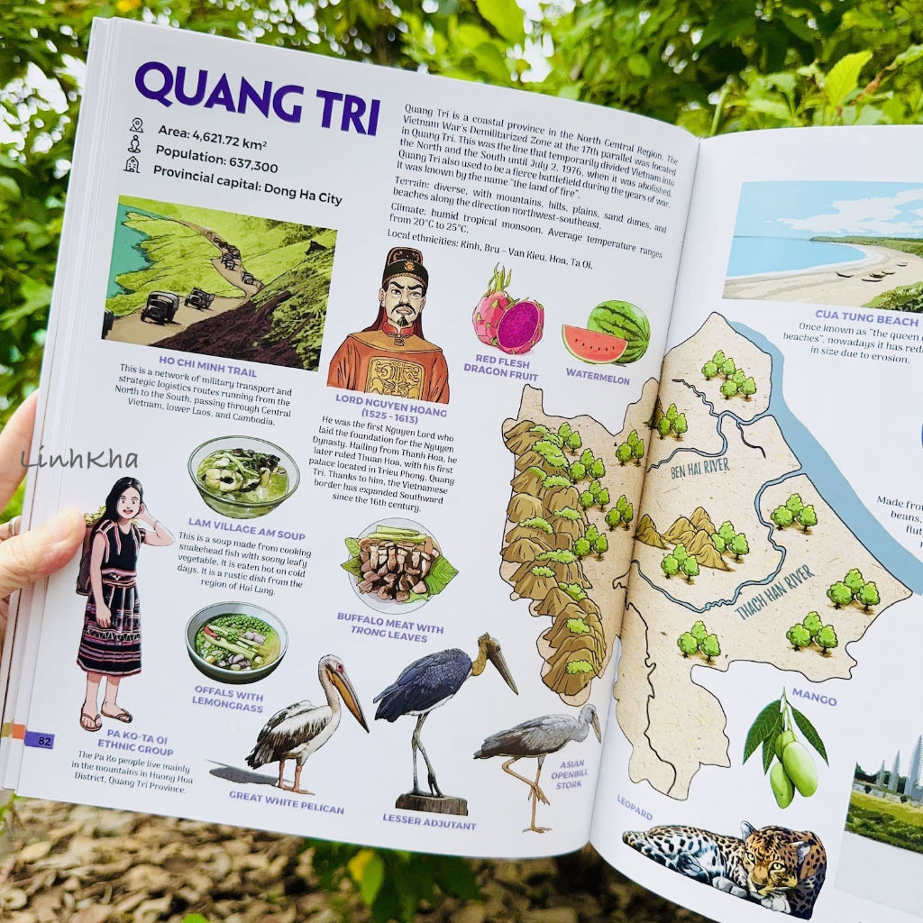 THE LAND OF CHARM A JOURNEY ACROSS VIETNAM (A picture book about Vietnam's geography)