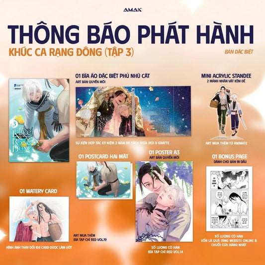 KHÚC CA RẠNG ĐÔNG - TẬP 3 - Bản đặc biệt và bản thường