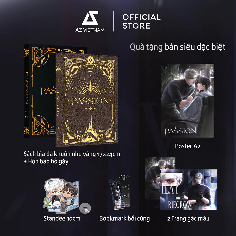 Passion - Tập 1 - Bản Siêu Đặc Biệt - Bìa Da