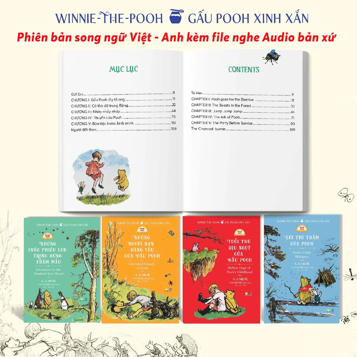 Winnie-The-Pooh - Gấu Pooh Xinh Xắn - Adventures In The Hundred Acre Wood - Những Cuộc Phiêu Lưu Trong Rừng Trăm Mẫu