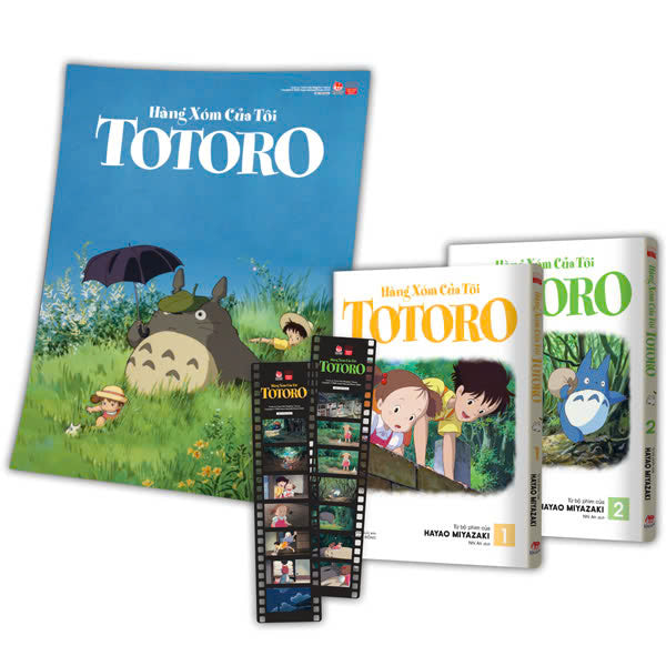 Combo Manga - Hàng Xóm Của Tôi Totoro - Truyện Tranh Màu: Tập 1 + Tập 2 (Bộ 2 Tập)