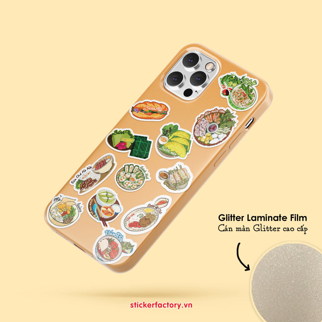 Vietnamese Cuisine Little A6 Stickers Set