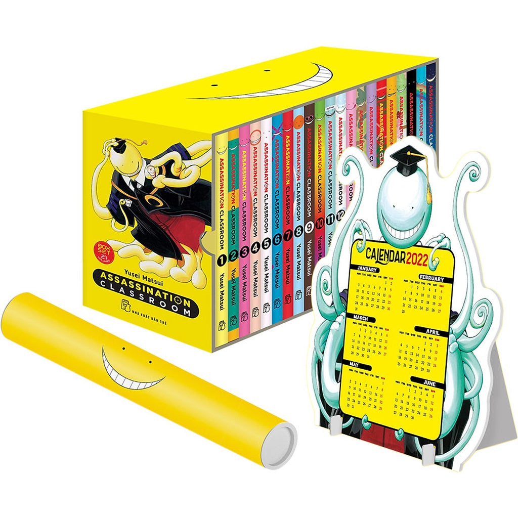 Boxset Assassination Classroom tặng kèm Poster khổ lớn