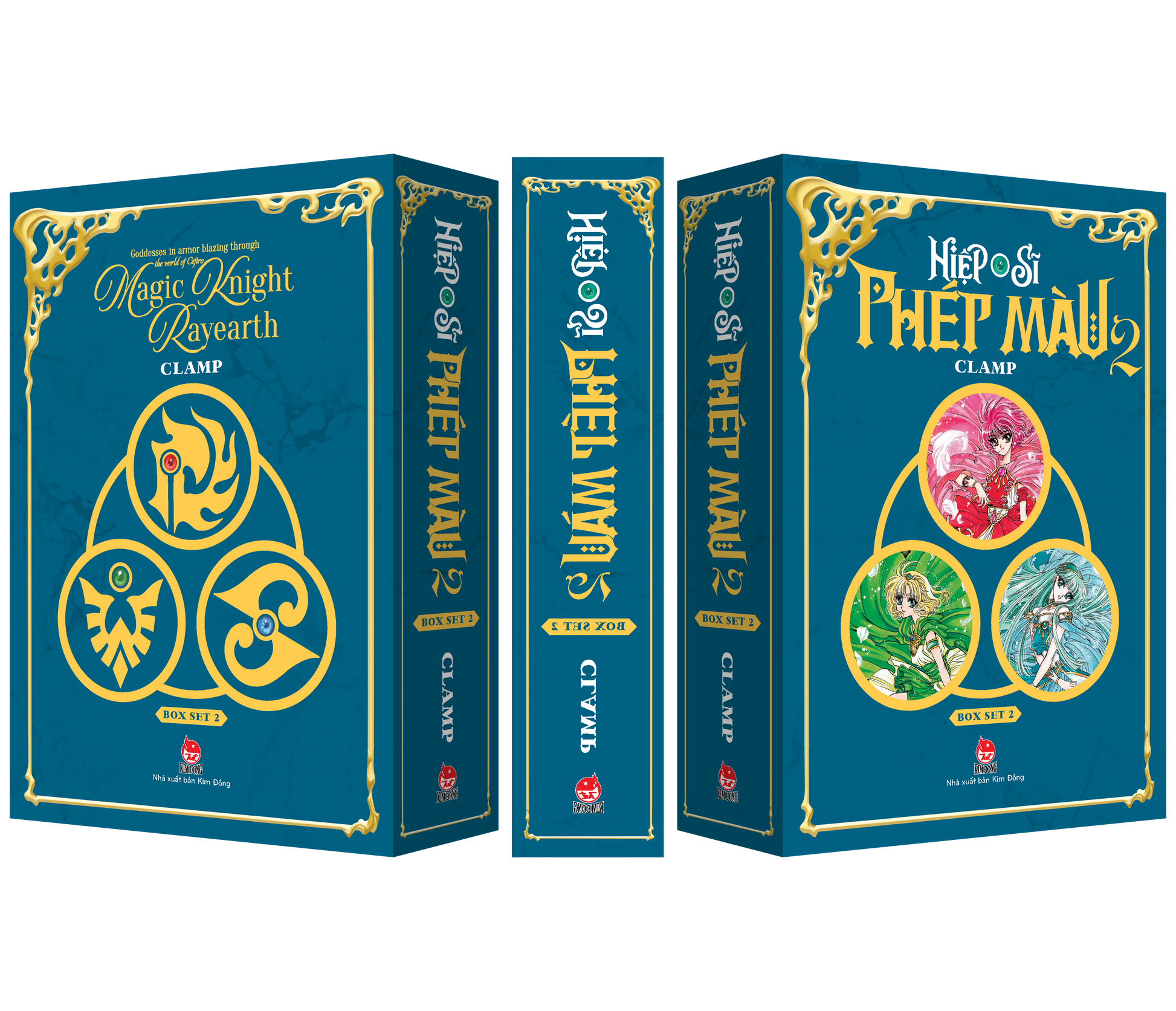 Combo Boxset Hiệp Sĩ Phép Màu CLAMP