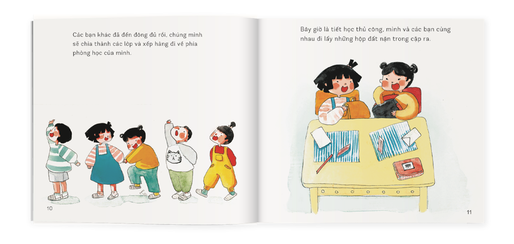 Ehon Nhật Bản - Chúng Mình Lớn Rồi Combo 4 Cuốn