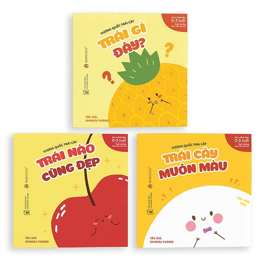 Ehon Nhật Bản - Vương Quốc Trái Cây Combo 3 Cuốn