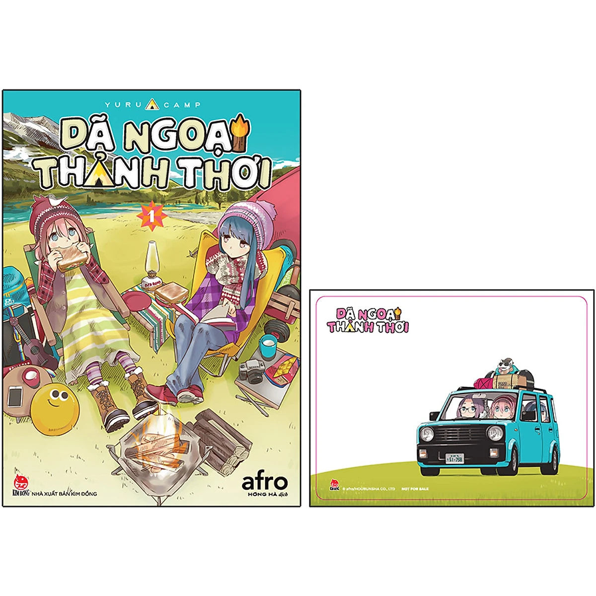 Truyện tranh Dã ngoại thảnh thơi tập 1 đến 12