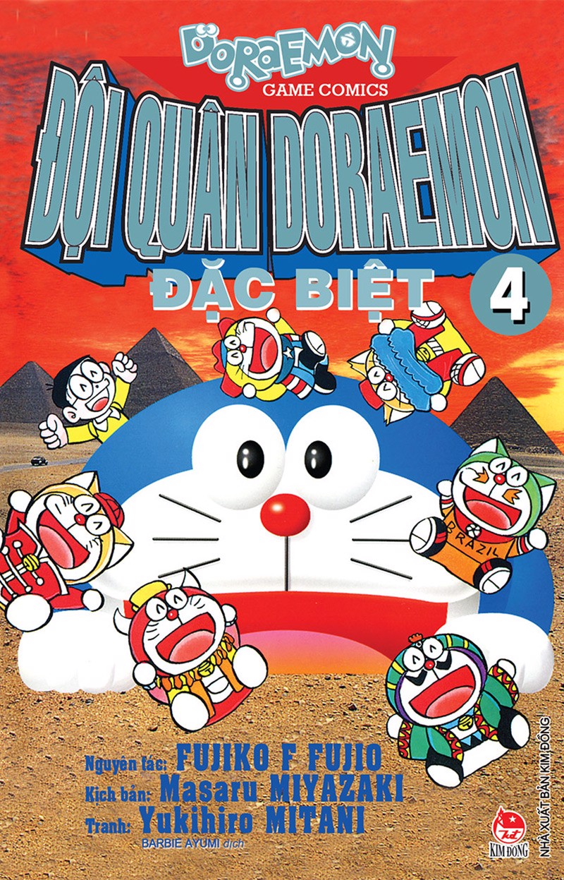 Trọn bộ 12 cuốn Đội quân Doraemon đặc biệt