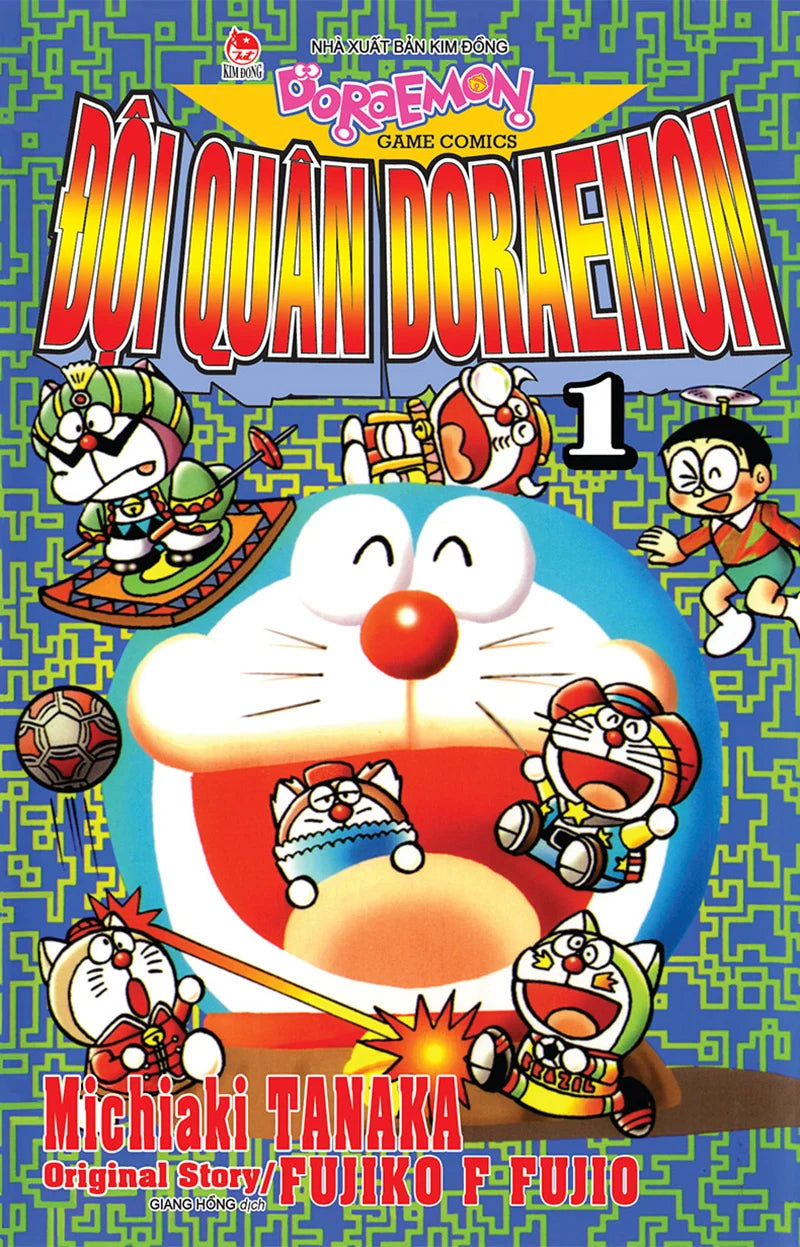 Trọn bộ Đội quân Doraemon 6 cuốn
