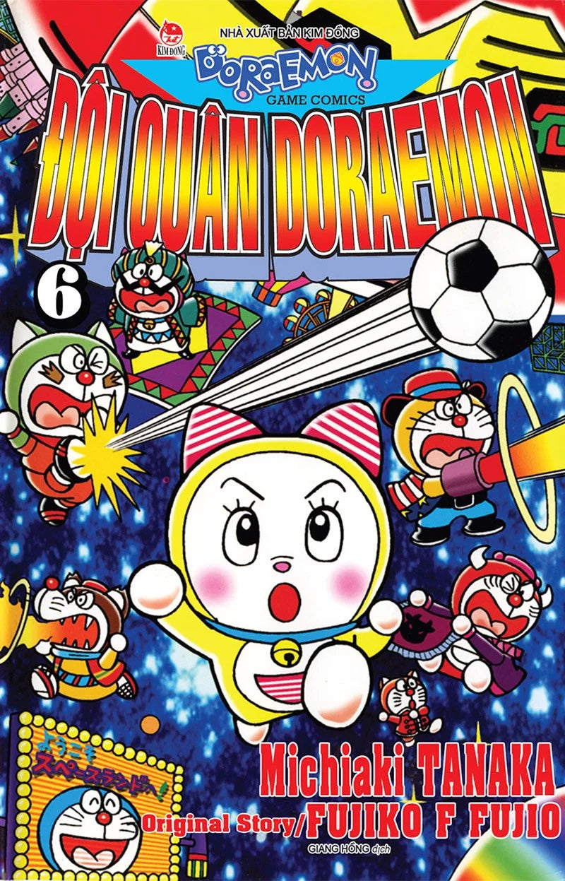 Trọn bộ Đội quân Doraemon 6 cuốn