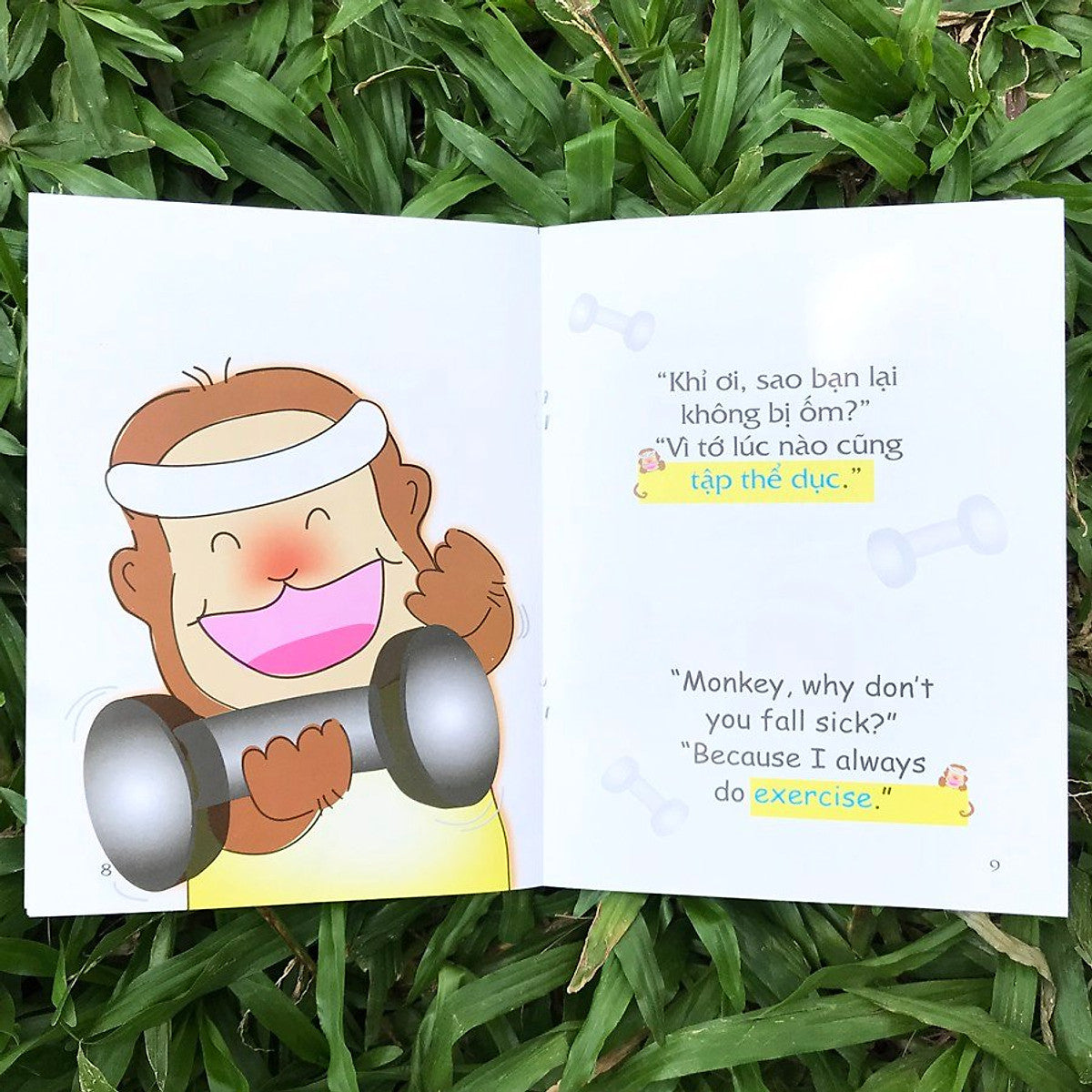 Combo 12 cuốn Truyện tranh song ngữ dạy kĩ năng cho bé- Combo 12 Bilingual Vietnamese English books for children