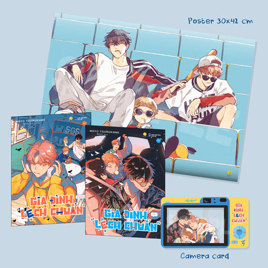 Bộ Manga - Gia Đình "Lệch Chuẩn": Thượng + Hạ (Bộ 2 Cuốn) - Bản Đặc Biệt