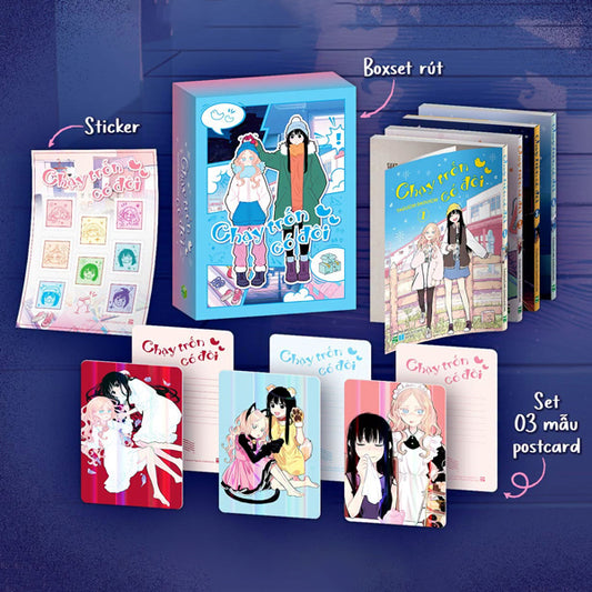 Boxset Manga - Chạy Trốn Có Đôi: Tập 1 - 4 (Hộp 4 Tập) - Bản Đặc Biệt
