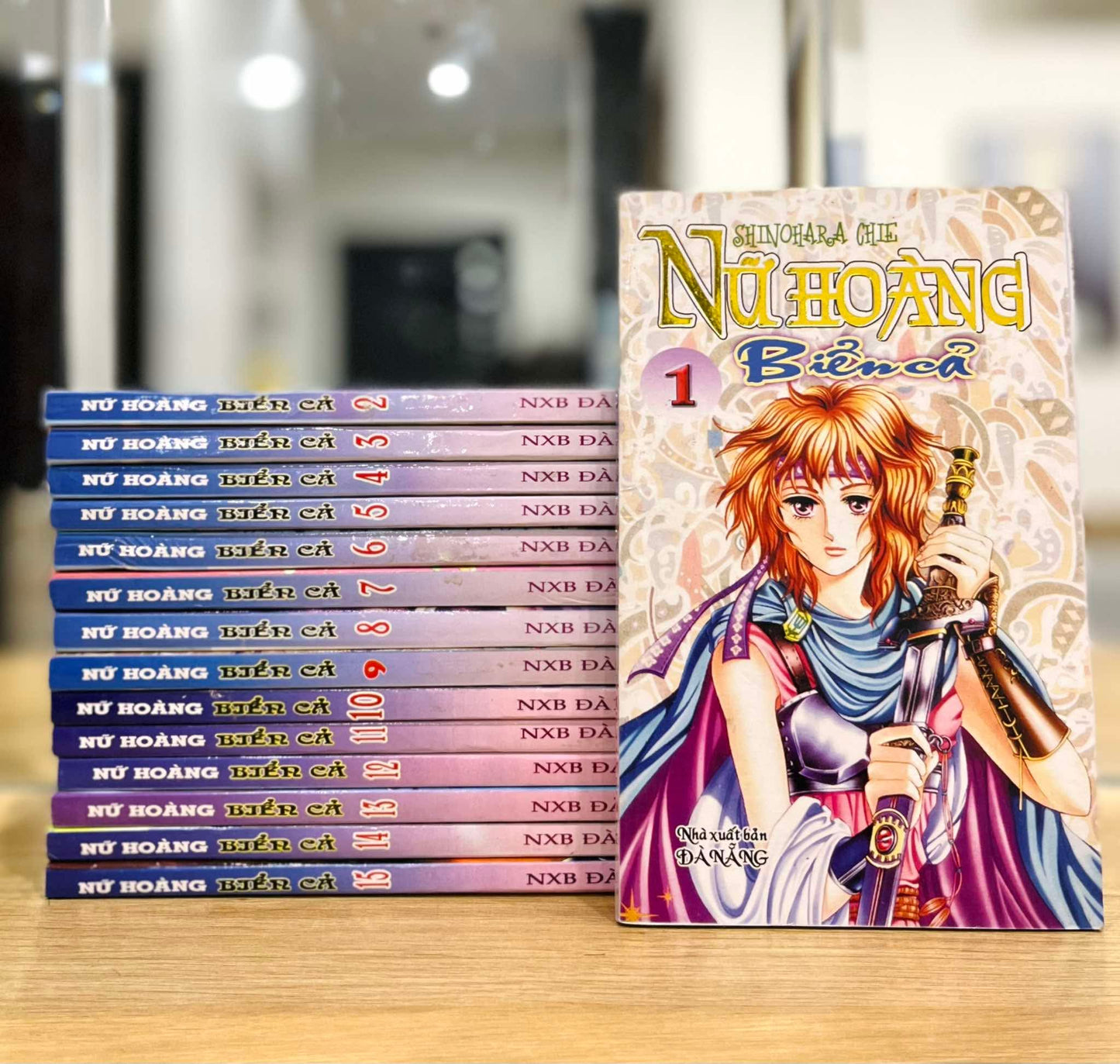 Nữ hoàng biển cả Hwang Miri trọn bộ 15 cuốn