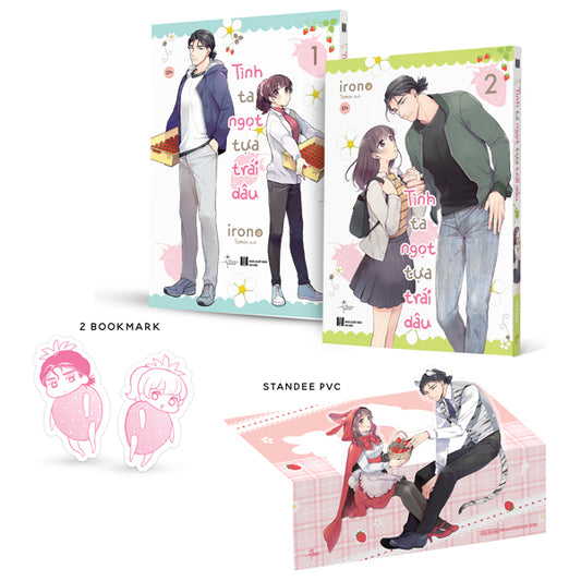  Bộ Manga - Tình Ta Ngọt Tựa Trái Dâu - Tập 1 + Tập 2 (Bộ 2 Tập) - Bản Đặc Biệt 