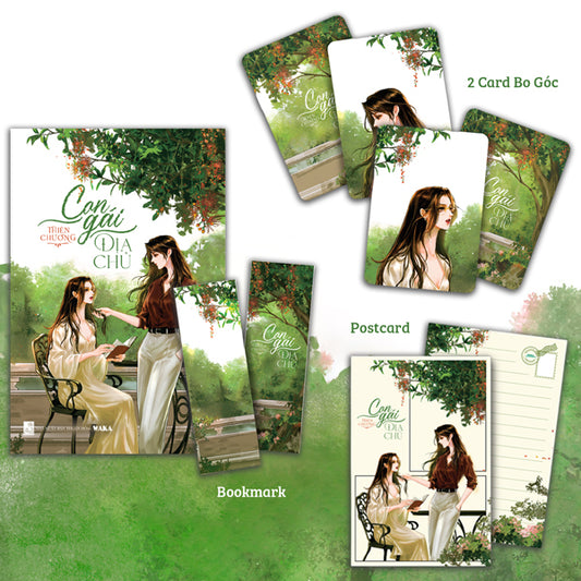 Con Gái Địa Chủ - Tặng Kèm 1 Bookmark 2 Mặt + 1 Postcard + 2 Card Bo Góc
