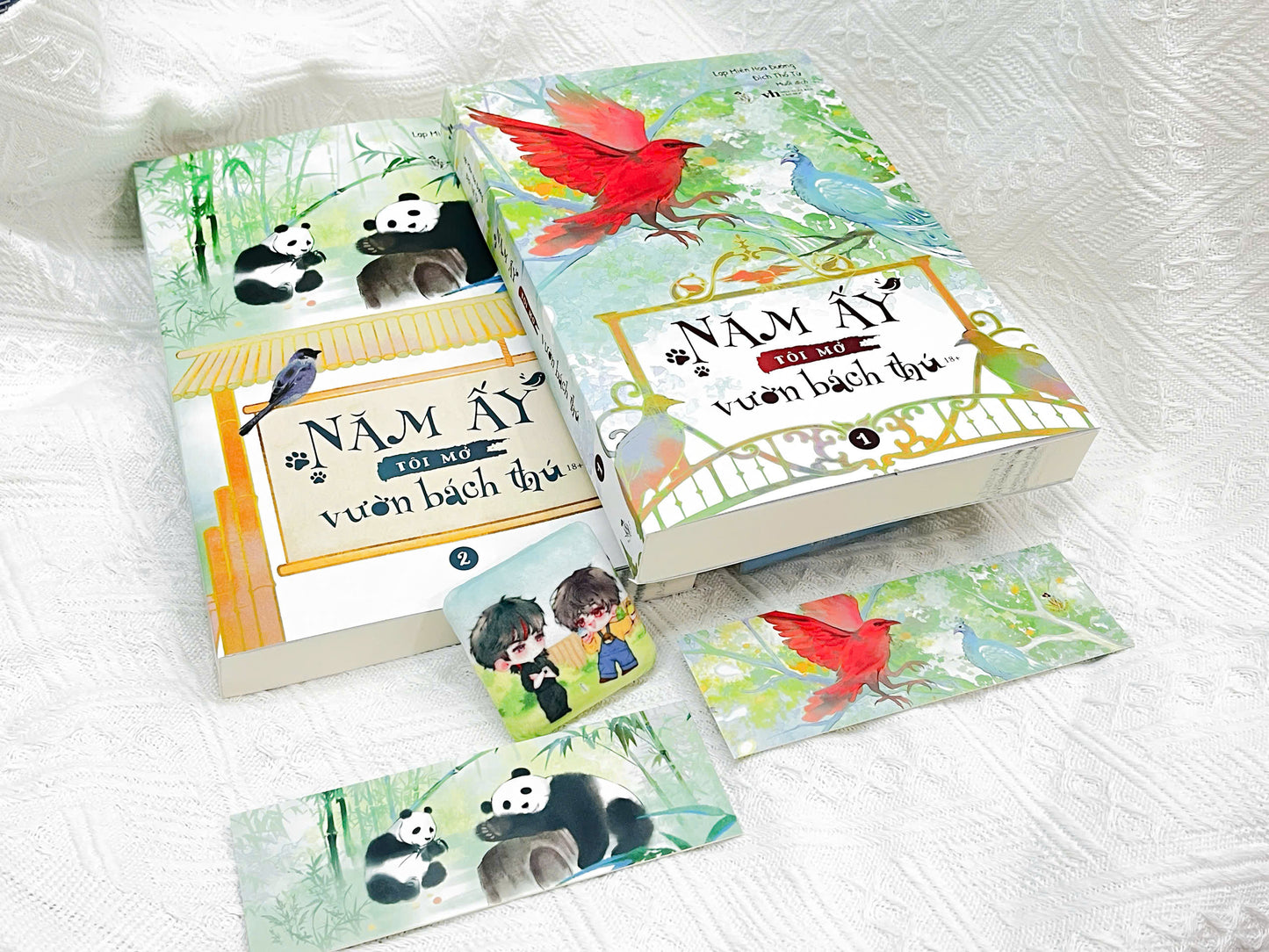 Bộ Sách Năm Ấy Tôi Mở Vườn Bách Thú - Tập 1 + Tập 2 (Bộ 2 Cuốn) - Bản Đặc Biệt / Bản Thường