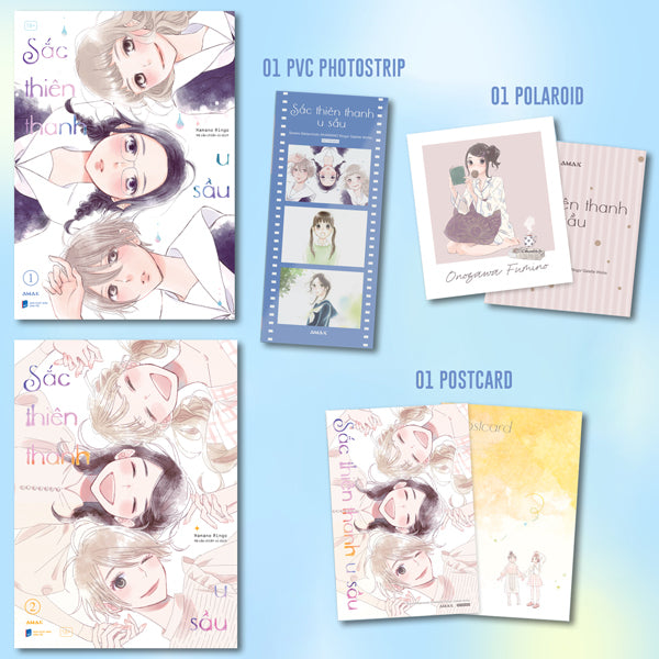 Bộ Manga Sắc Thiên Thanh U Sầu - Tập 1 + Tập 2 (Bộ 2 Tập)