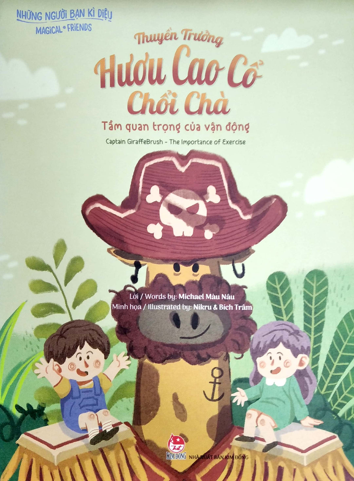 Bộ 4c - Những Người Bạn Kì Diệu - (Thuyền Trưởng Hươu Cao Cổ Chổi Chà , Cô Cá Khoai Tây Chiên Vui Vẻ, Chú Sư Tử Kẹo Mút, Cô Robot Bạch Tuộc)