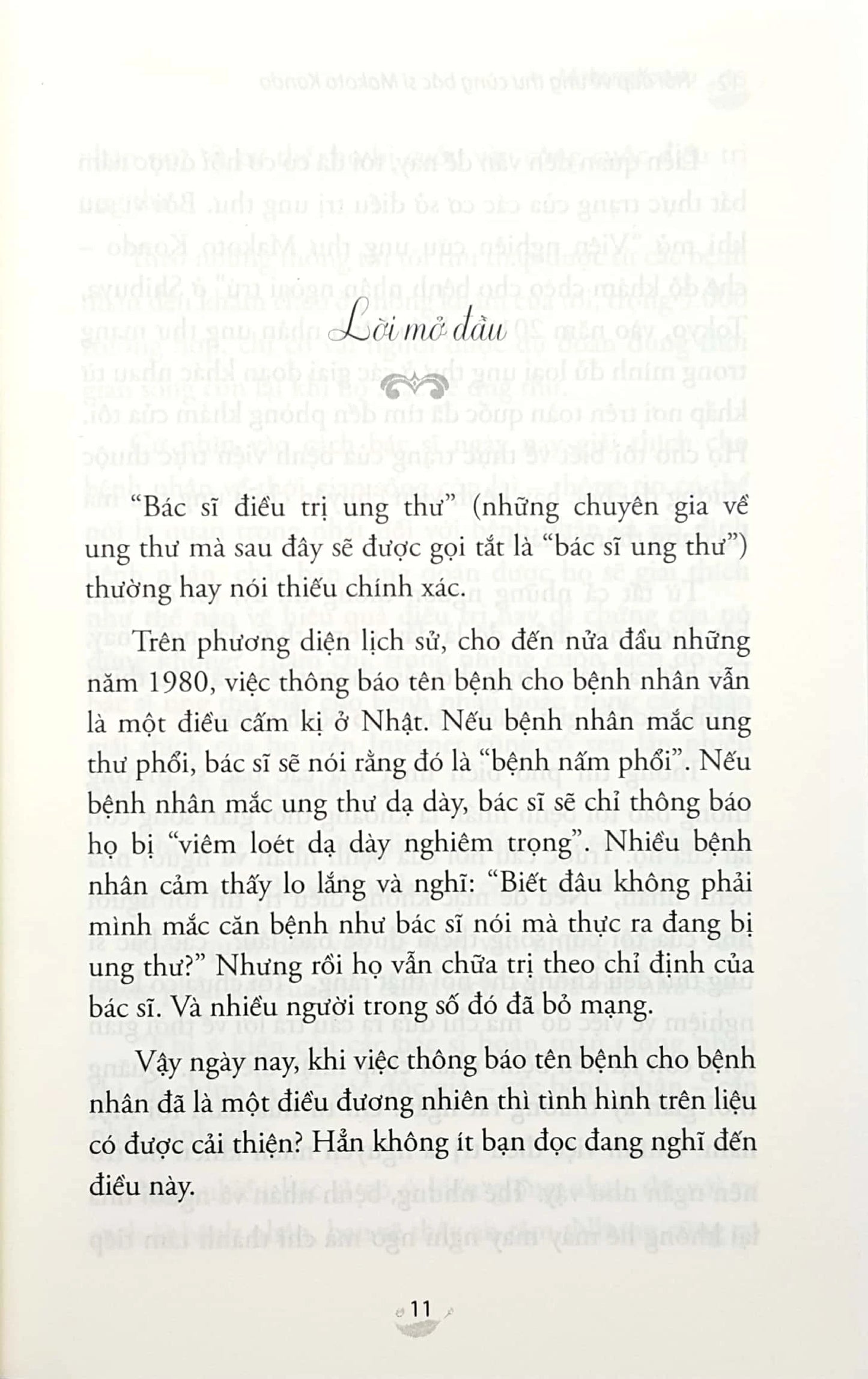 Hỏi Đáp Về Ung Thư Cùng Bác Sỹ Makoto Kondo