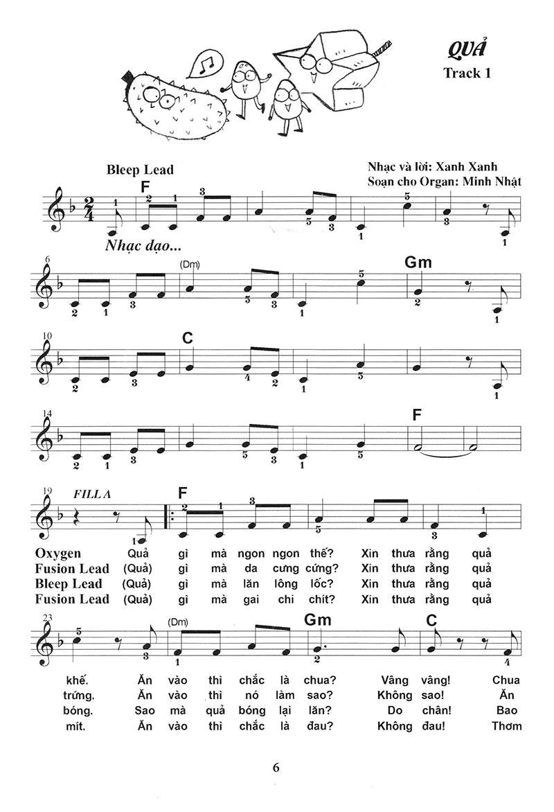 Thực Hành Biểu Diễn Organ Cho Thiếu Nhi – Tập 2 (Preorder) (Organ learning books for kids)
