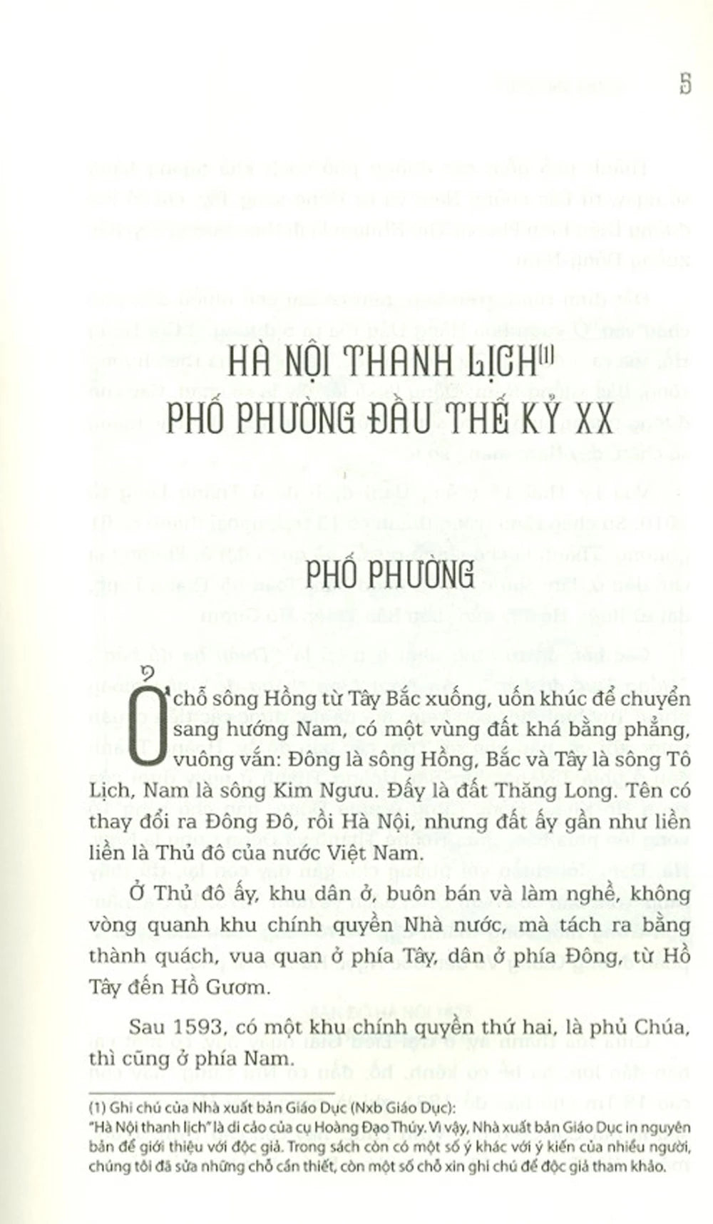 Hà Nội thanh lịch - Hoàng Đạo Thúy