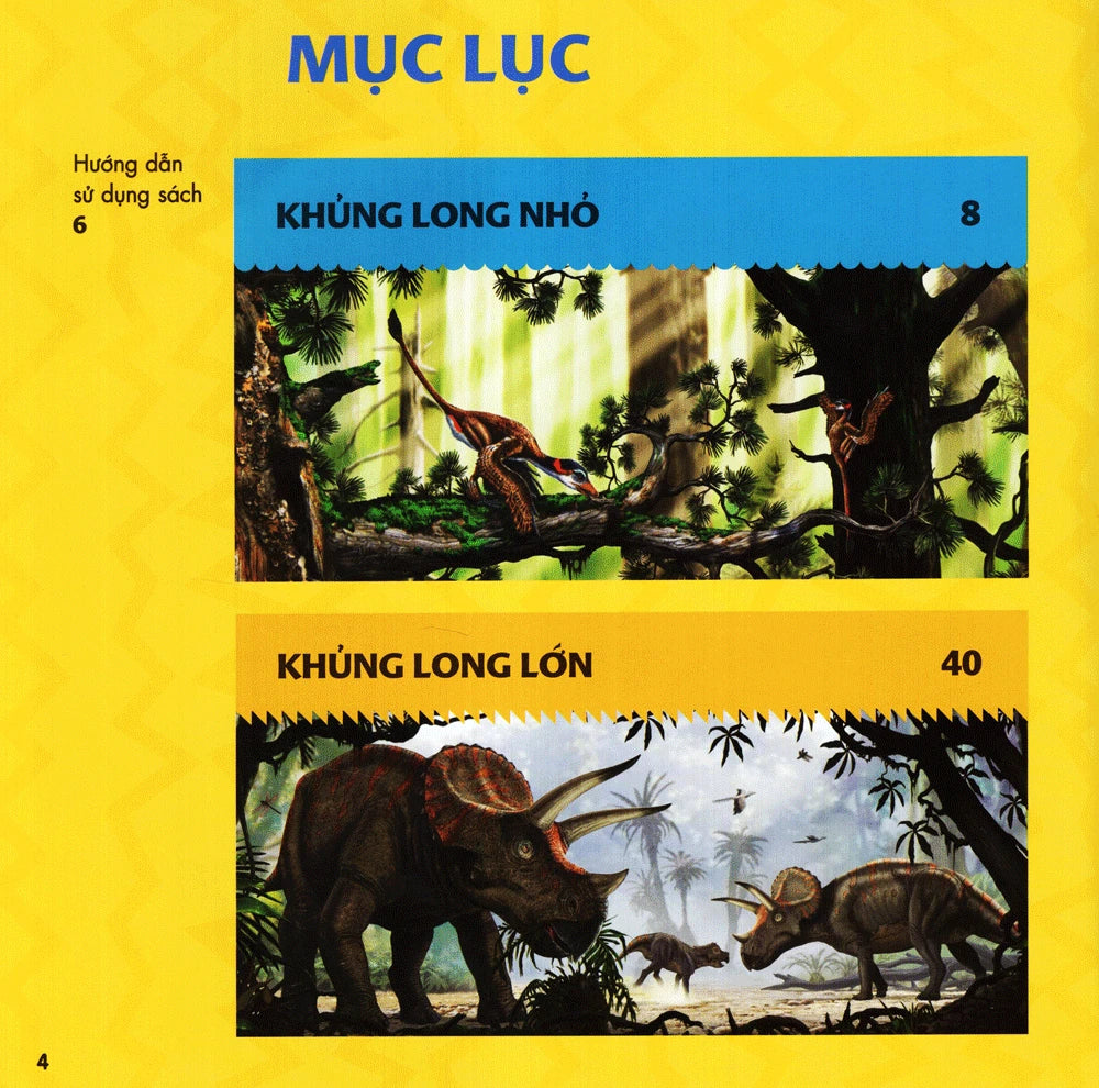 Cuốn Sách Lớn Đầu Tiên Của Tớ: Khủng long|My First Big Book:Dinosaurs|National Geographic Book for Kids Vietnamese Version