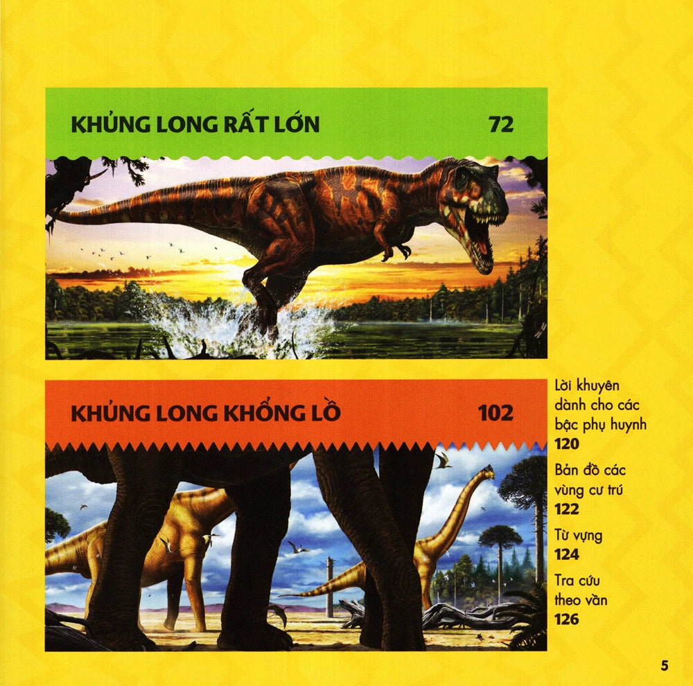 Cuốn Sách Lớn Đầu Tiên Của Tớ: Khủng long|My First Big Book:Dinosaurs|National Geographic Book for Kids Vietnamese Version