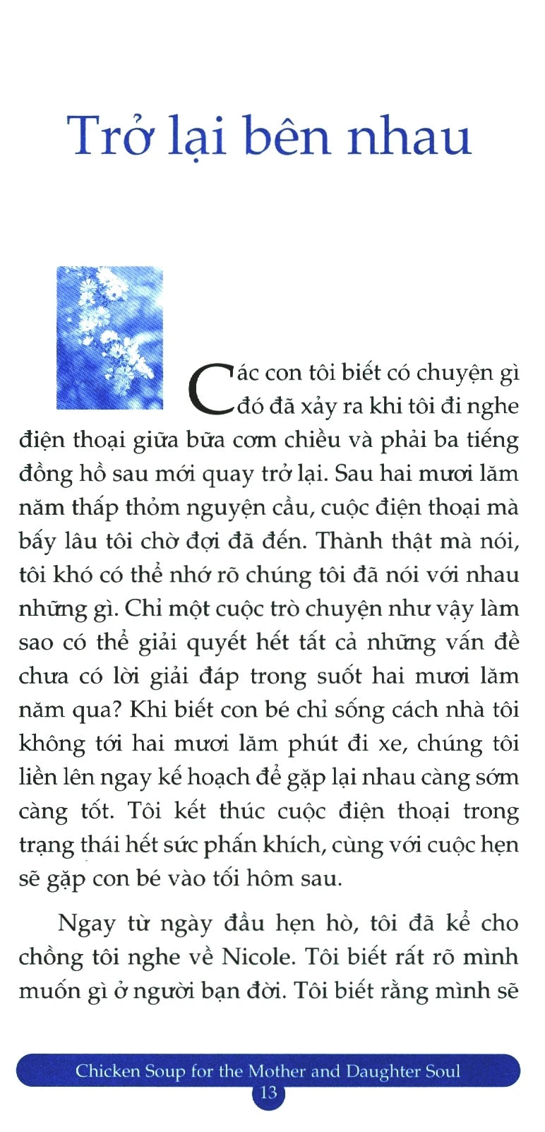 Chicken Soup For The Mother And Daughter 9 - Vòng Tay Của Mẹ (Bilingual Vietnamese English)