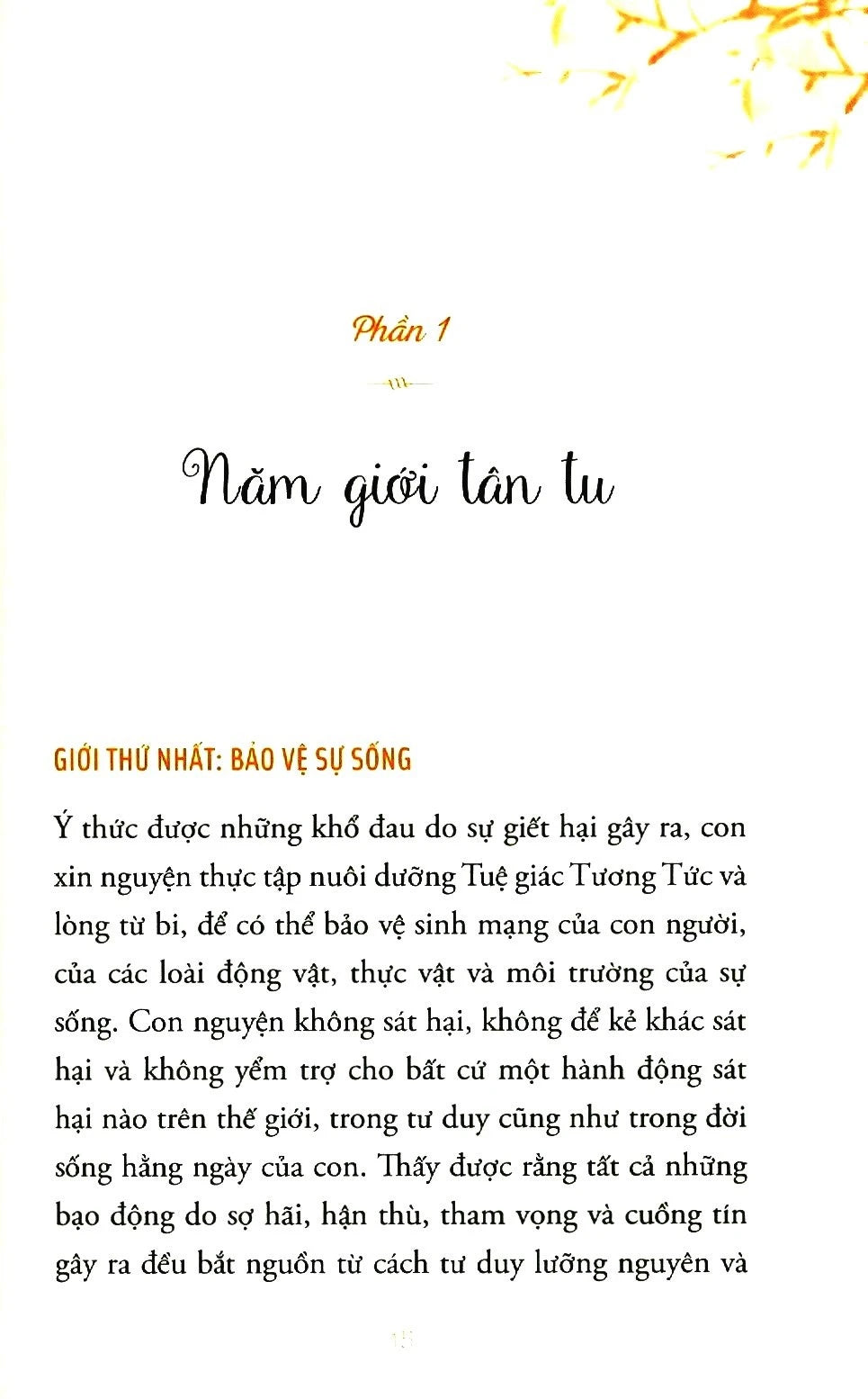 Để có một tương lai For a future to be possible Buddhist Ethics for everyday life
