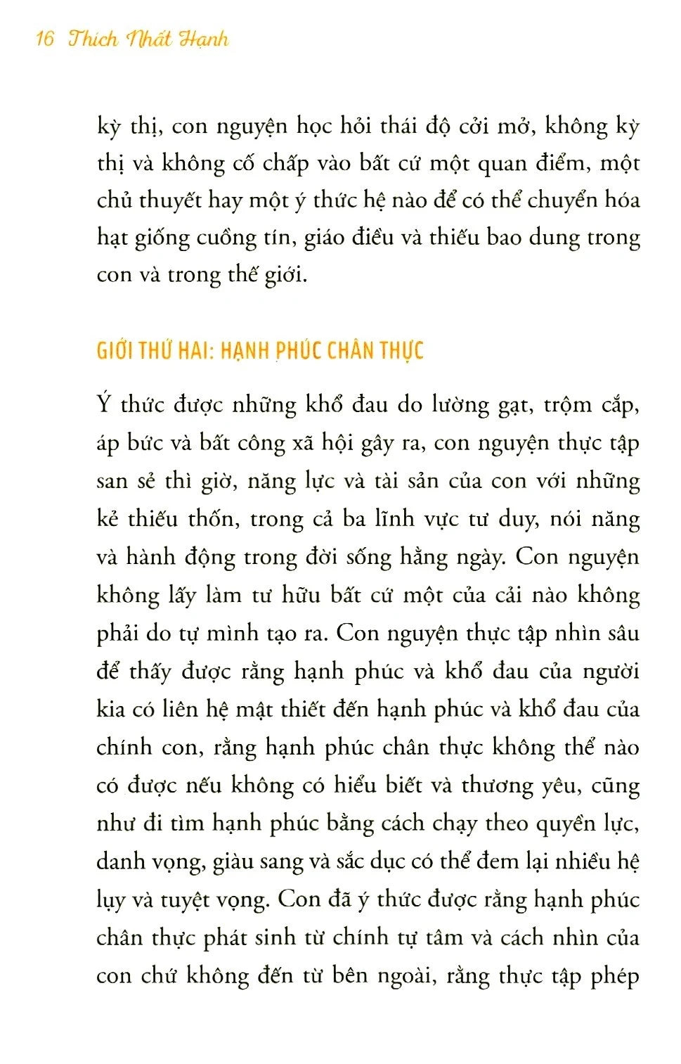Để có một tương lai For a future to be possible Buddhist Ethics for everyday life