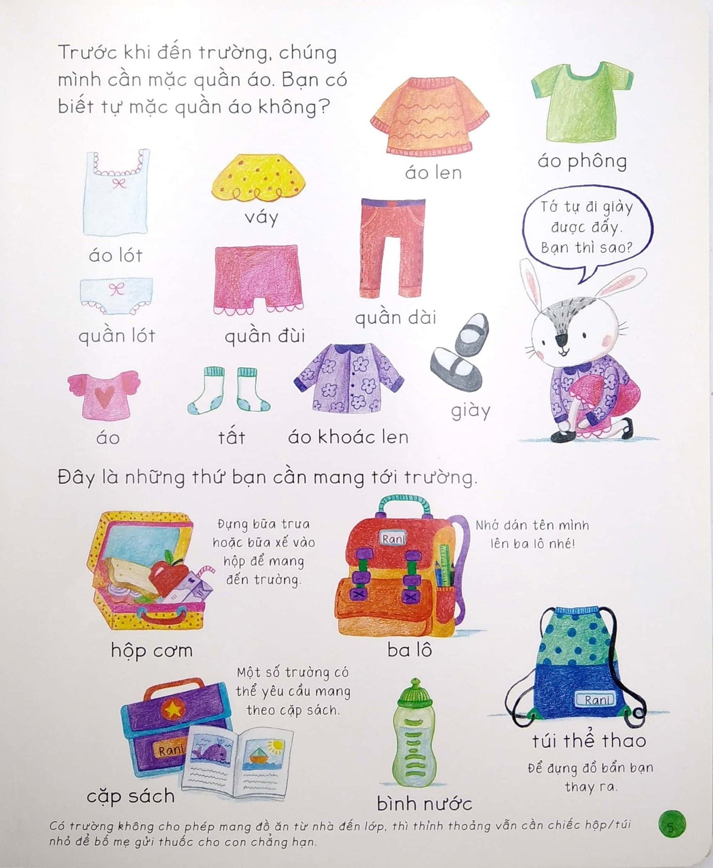 Mọi điều em cần biết trước ngày đi mẫu giáo (Everything you should know before starting preschool)