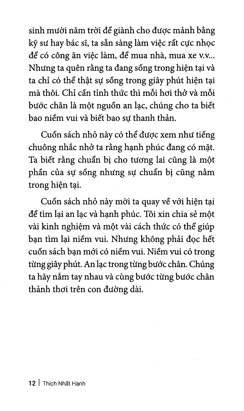 An Lạc Từng Bước Chân (Thích Nhất Hạnh)