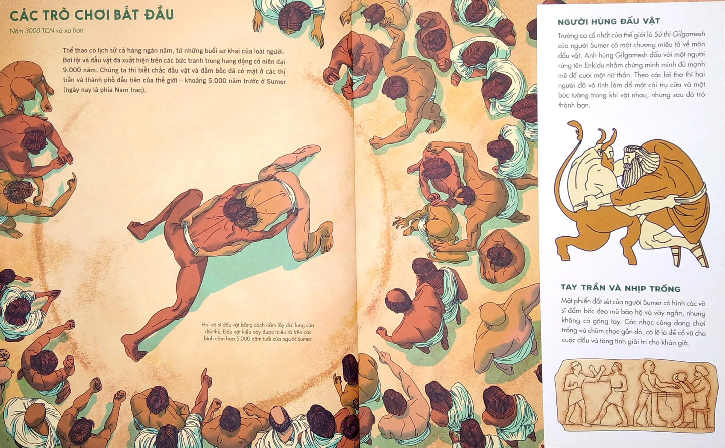 Thể thao cổ đại - Lược sử thể thao và thi đấu