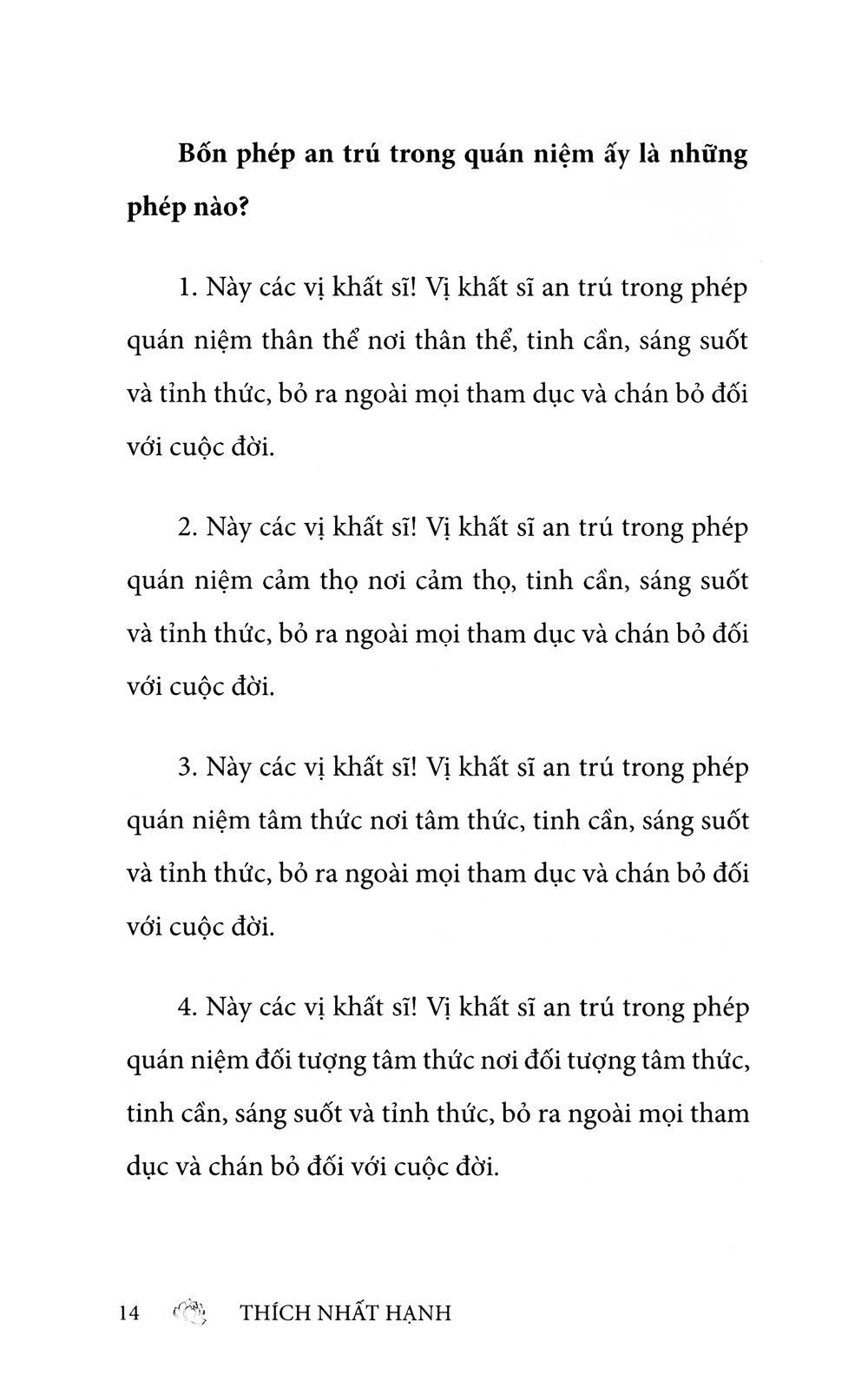 Con đường chuyển hoá - Thích Nhất Hạnh