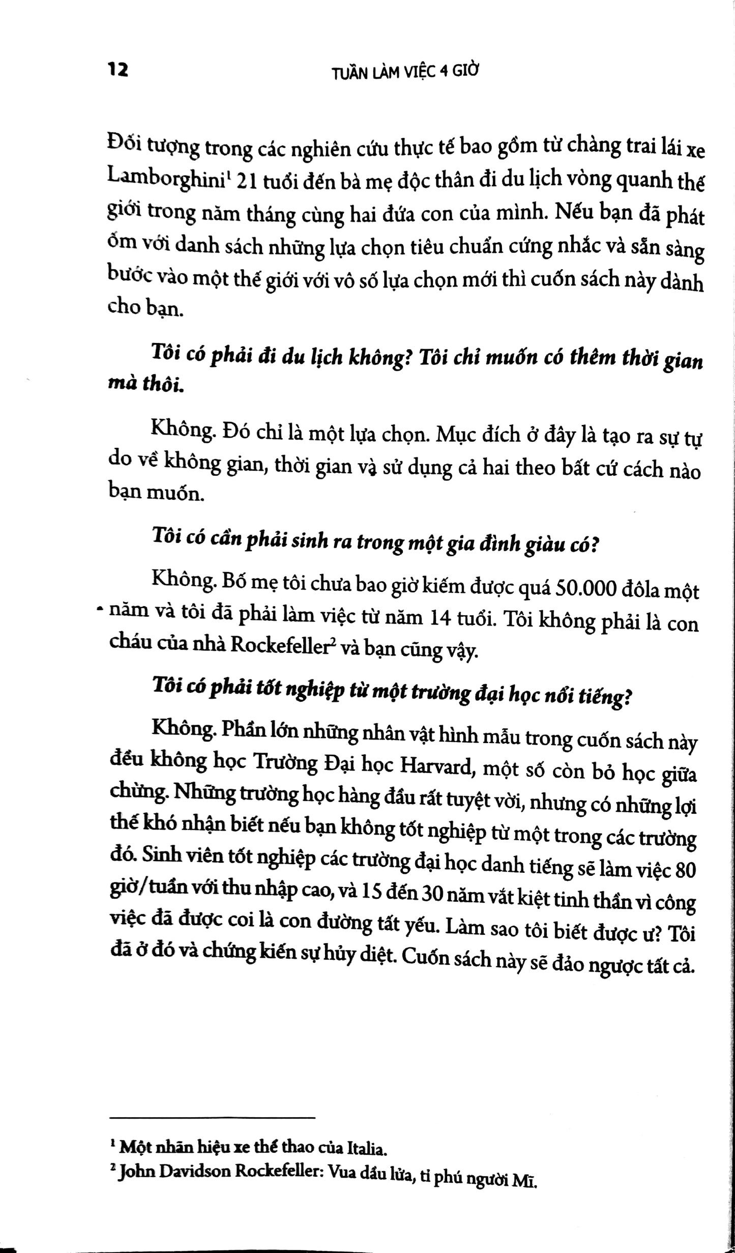 Tuần Làm Việc 4 Giờ