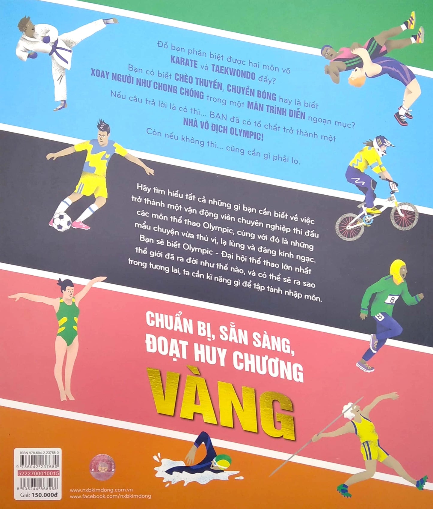 (Pre-order) Chuẩn Bị, Sẵn Sàng, Đoạt Huy Chương Vàng - Cẩm Nang Lí Thú Về Các Môn Thể Thao Olympic