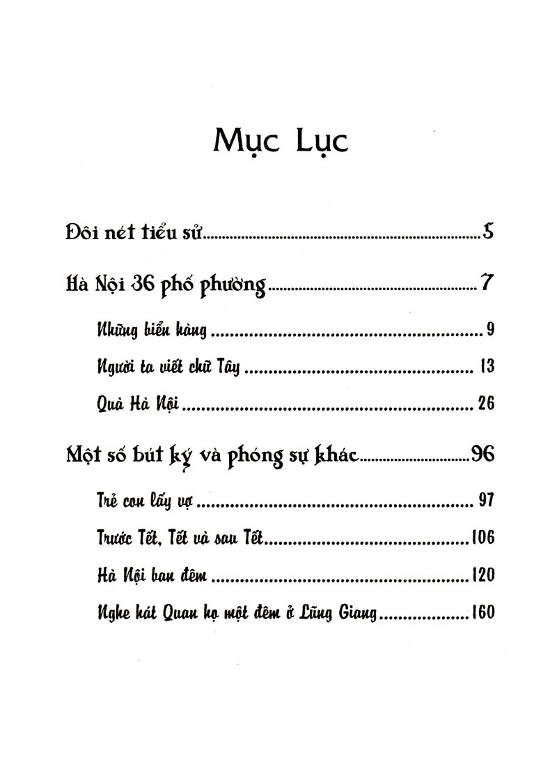 Hà Nội ba mươi sáu phố phường Thạch Lam