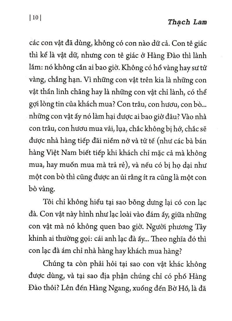 Hà Nội ba mươi sáu phố phường Thạch Lam