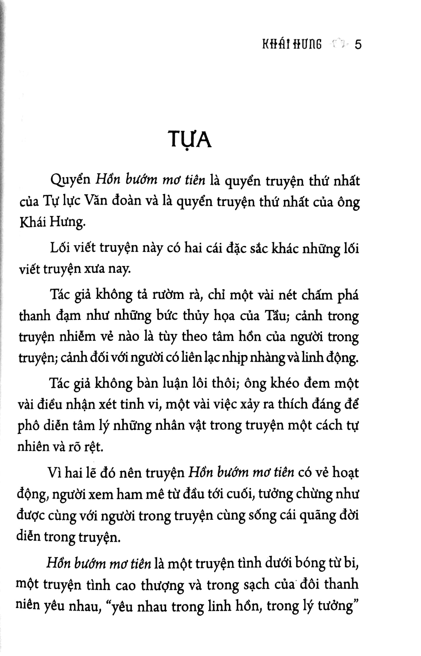 Danh Tác Văn Học Việt Nam - Hồn Bướm Mơ Tiên Khái Hưng