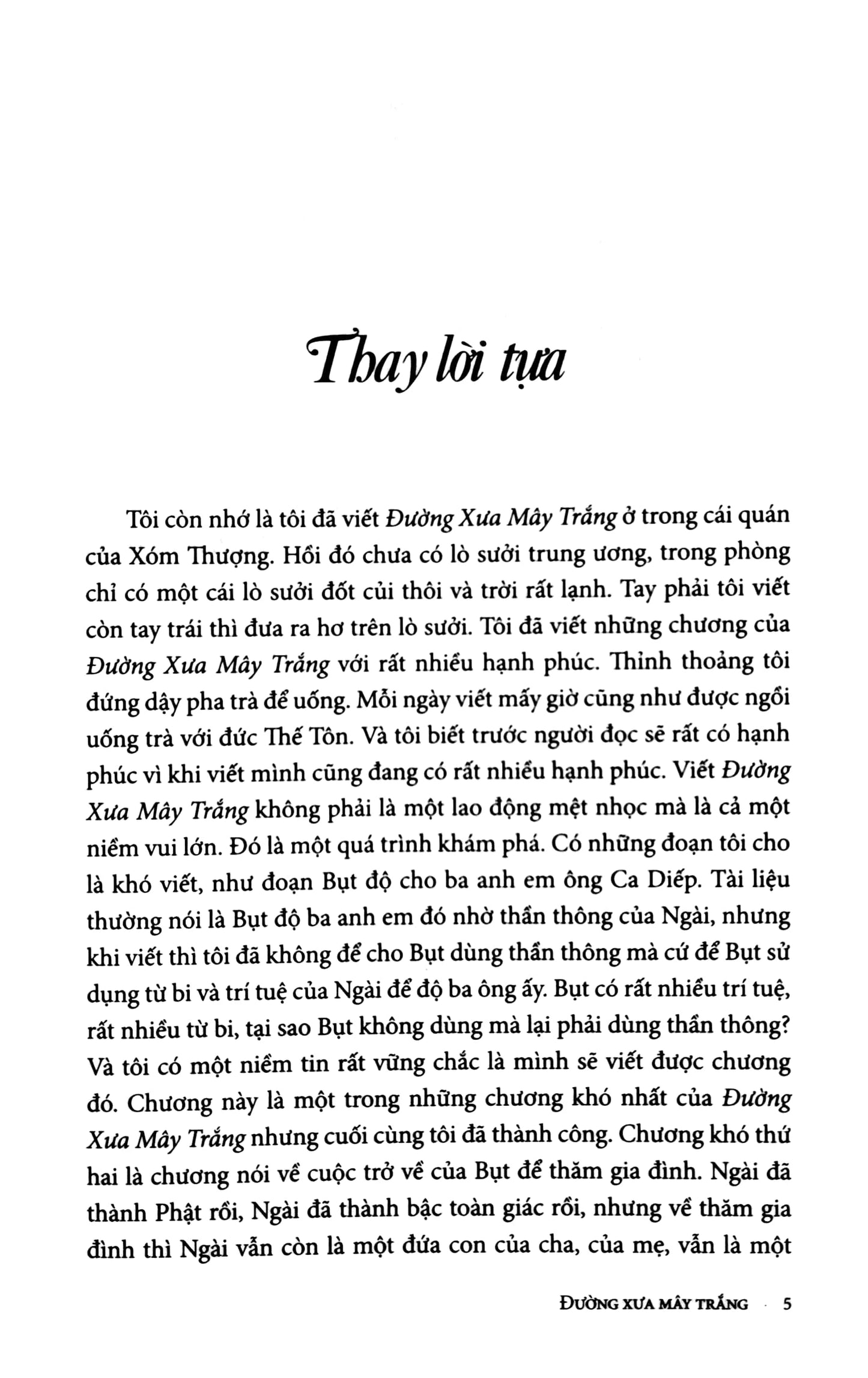 Đường Xưa Mây Trằng theo gót chân bụt (Thích Nhất Hạnh) Old Path White Clouds