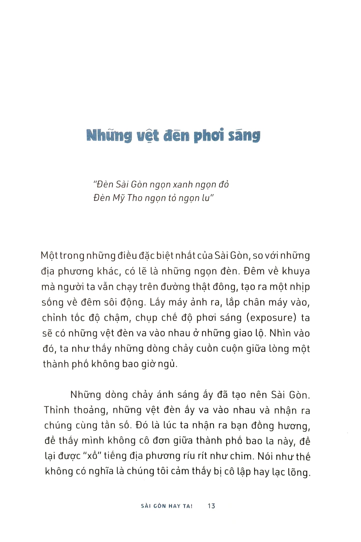 SÀI GÒN HAY TA! (Book about Saigon, Vietnam)