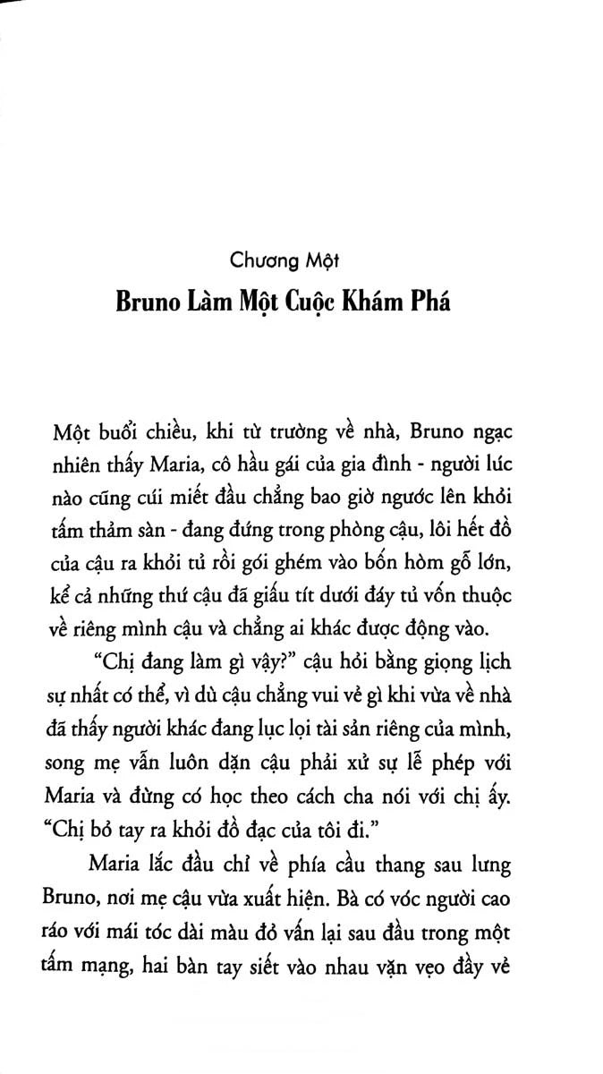 Chú bé mang pyjamas sọc (The boy in the striped pyjamas in Vietnamese)