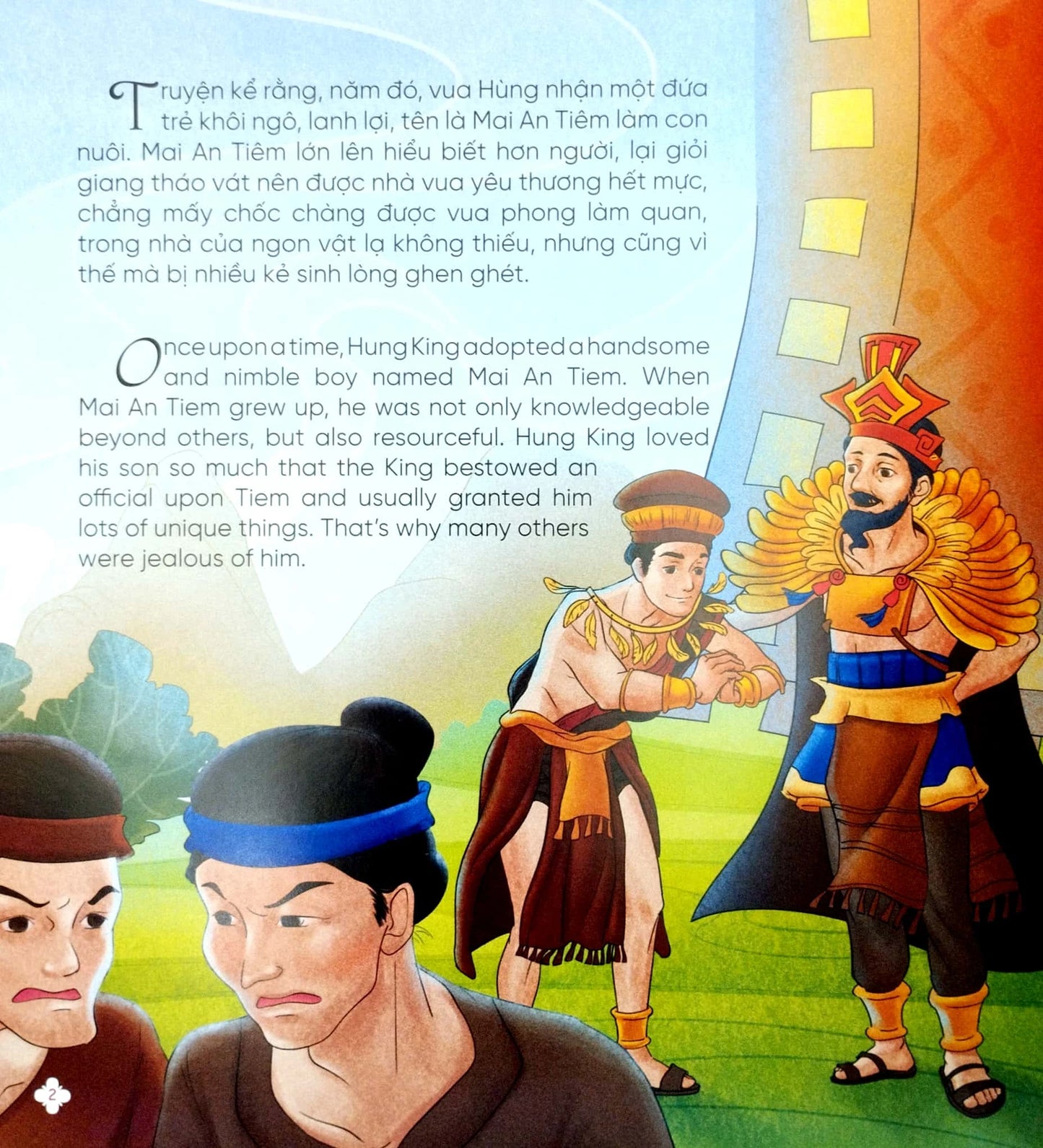 Xưa ơi là Xưa song ngữ— Combo 3 cuốn truyện cổ tích song ngữ (3 bilingual Vietnamese fairy tale) (sọ dừa, cây khế, thánh gióng)