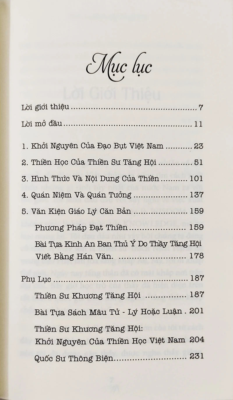 Thiền sư Khương Tăng Hội (Thích Nhất Hạnh)