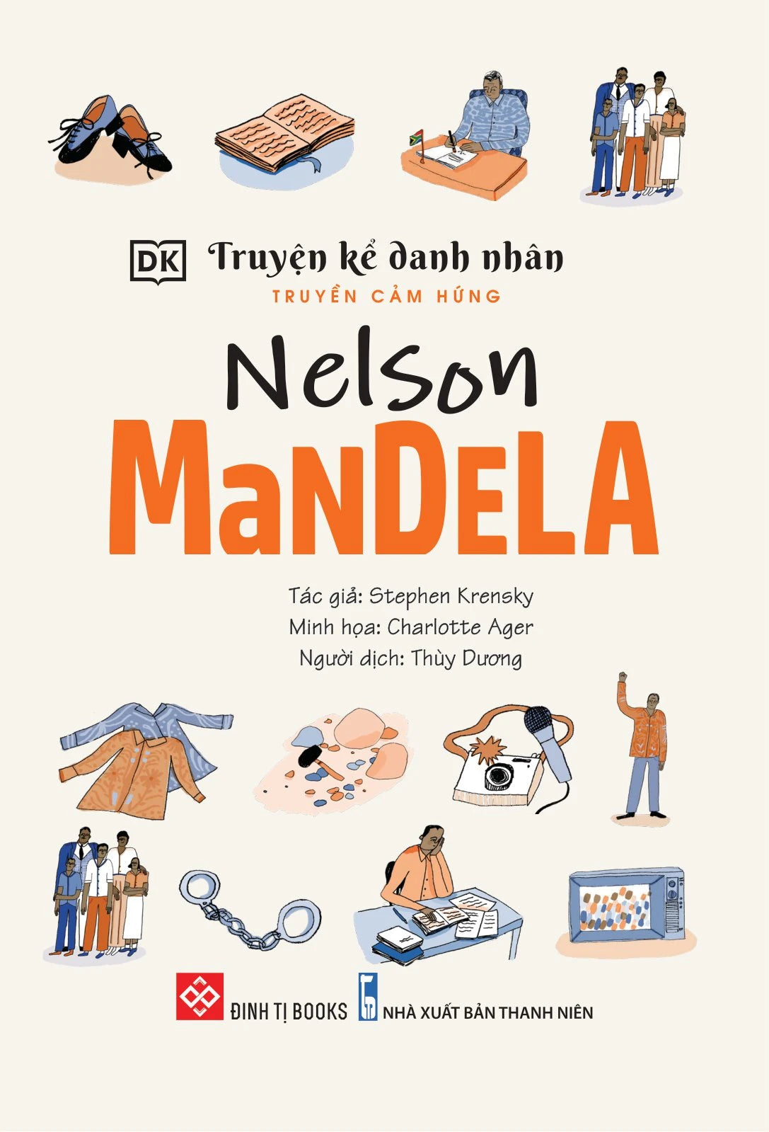 Combo 6 Tập Truyện Kể Danh Nhân Truyền Cảm Hứng Inspiring Biographies for Young Readers