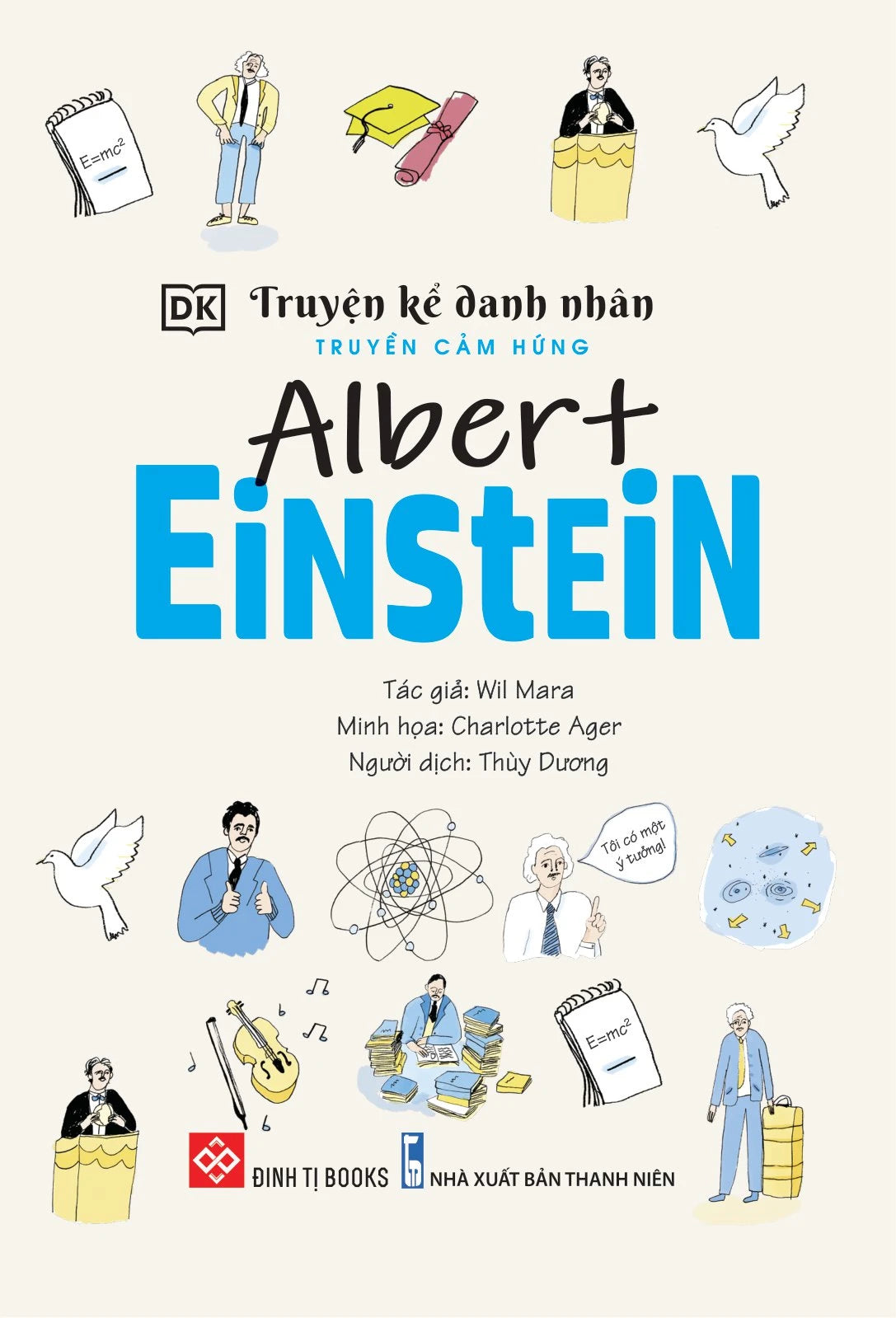 Combo 6 Tập Truyện Kể Danh Nhân Truyền Cảm Hứng Inspiring Biographies for Young Readers