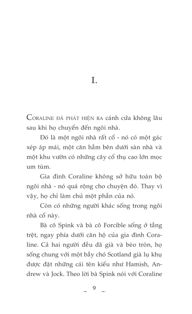 Coraline Neil Gailman in Vietnamese language