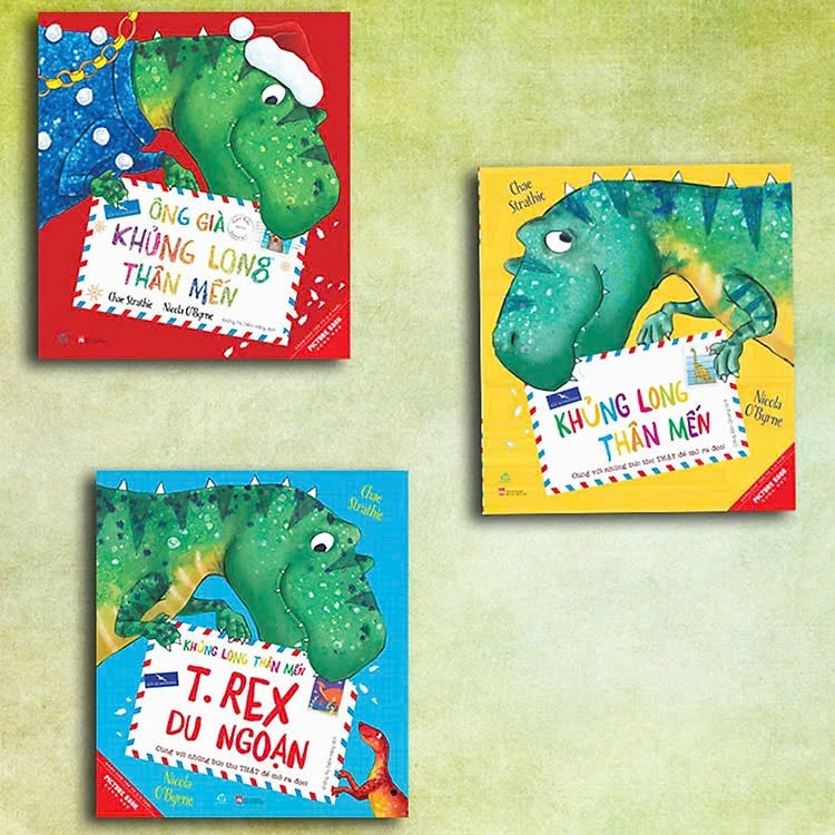 Bộ sách Khủng long thân mến| Bilingual Vietnamese-English Children Books| Dear Dinousaur