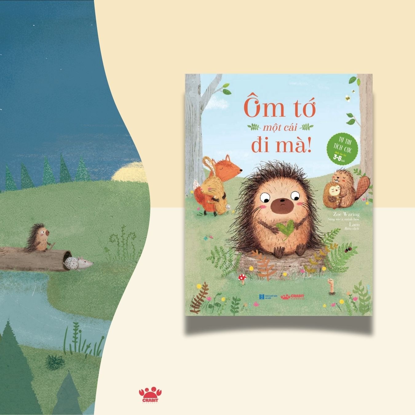 Combo 4 cuốn sách dạy trẻ về sự khác biệt| Combo 4 books that teach kids about being different (Xương rồng cũng cần lắm một cái ôm, Ôm tớ một cái đi mà, Cún nhà tớ tên Gấu, Vị khách tuyệt vời nhất trần đời)
